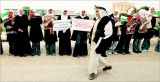 Gewaltlose Demonstration im Gaza gegen Abriegelung, Foto: Reuters
